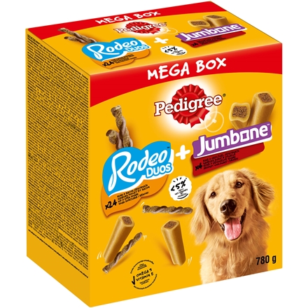 Pedigree Snacks Medium Megabox 780 g