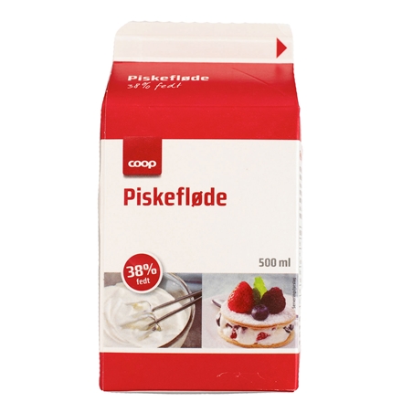 Coop Piskefløde 500 ml