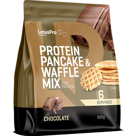 LinusPro Protein Pandekage & Vaffel Mix Chokolade 500 g