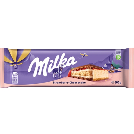 Milka Strawberry Cheesecake 300 g