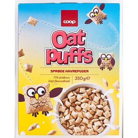 Coop Oat Puffs 350g