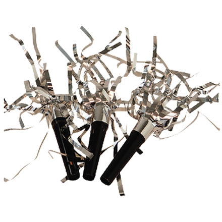 Rysler 6 stk. Stjerner Guld/Sølv