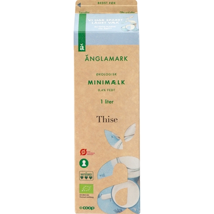 Øko Änglamark Minimælk 0,4% 1l