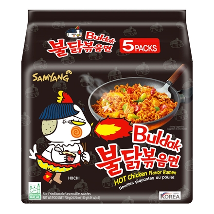 Samyang Buldak Original Hot 5-pak 700 g