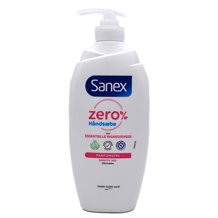 Sanex Zero % Flydende Håndsæbe 750 ml