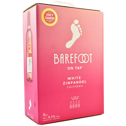 Barefoot White Zinfandel 3 l