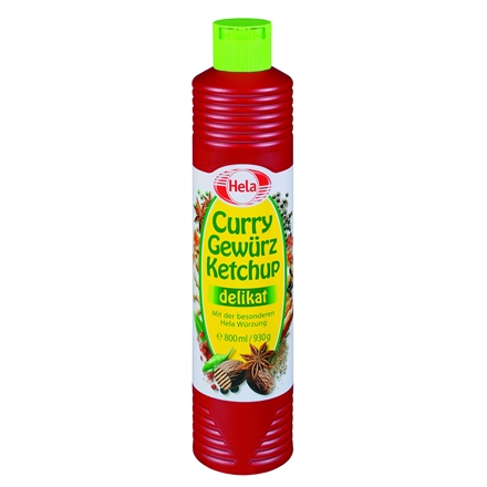 HELA Curry Gewürz Ketchup Delikat 800 ml