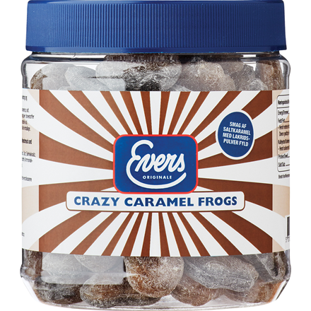 Evers Crazy Caramel Frogs 800 g