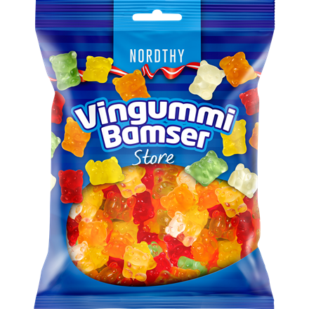 Nordthy Vingummibamser Store 750 g
