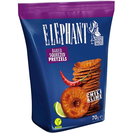 Elephant Pretzels Chili & Lime 160 g