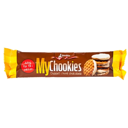 Nordthy My Chookies hvid chokolade 135 g