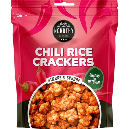 Nordthy Chili Rice Crackers 80 g