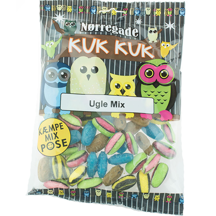 Nørregade Kuk Kuk Ugle Mix 310 g