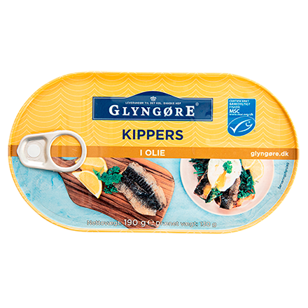 Glyngøre MSC Kippers i Olie 190 g