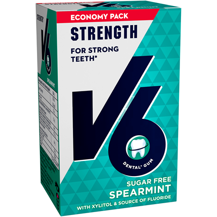 V6 Strength Spearmint 70 g