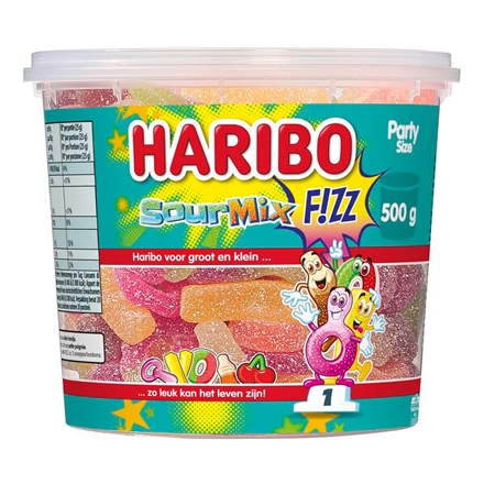 Haribo Sour Mix Fizz 500 g