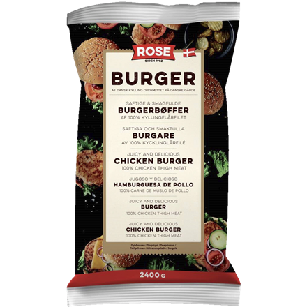 Rose Kyllingeburger 2400 g