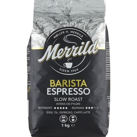 Merrild Barista Espresso Bønner 1000 g