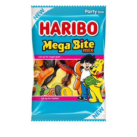 Haribo Mega Bite Mix 565 g