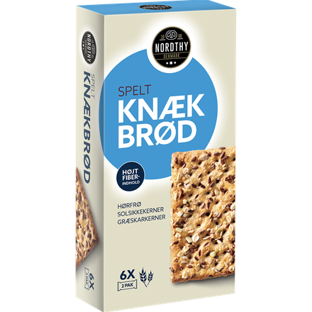 Nordthy Knækbrød Spelt 186g