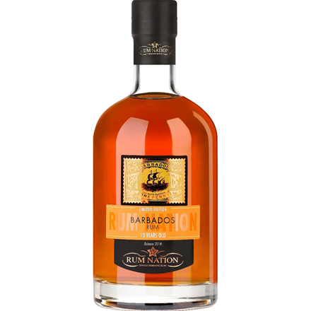 Rum Nation Barbados 10 YO 40% 0,7 l