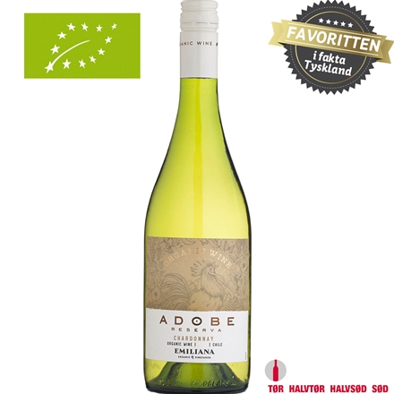 Adobe Reserva Chardonnay Organic 0,75 l