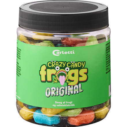 Carletti Crazy Candy Frogs 800 g