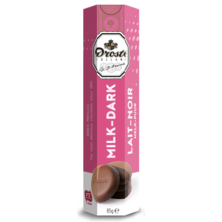 Droste Pastilles Milk/Dark 85 g