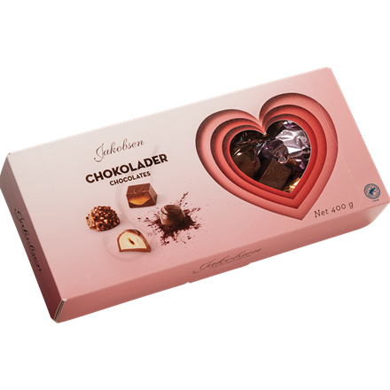 Jakobsen Hjerteæske 400 g
