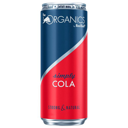 Red Bull Organics Simply Cola BIO 0,33 l + pant