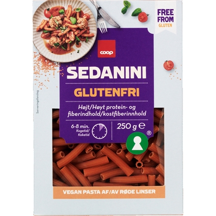 COOP Sedanini Glutenfri 250 g