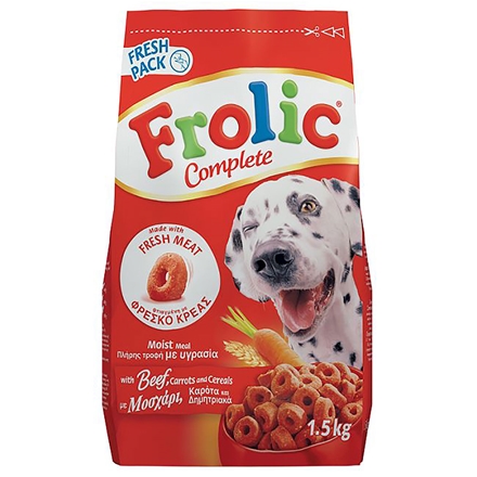 Frolic Complete med oksekød 1,5 kg