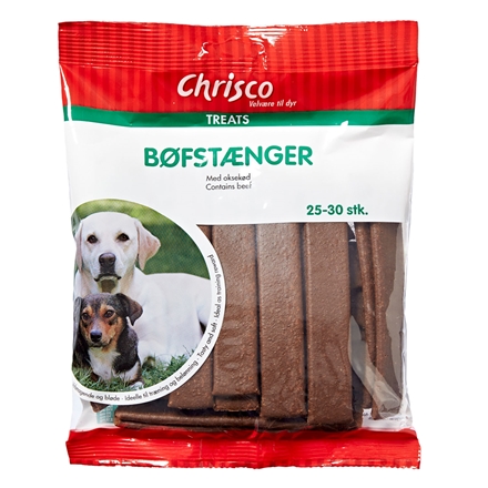 Chrisco - Bøfstænger 30er 300 g