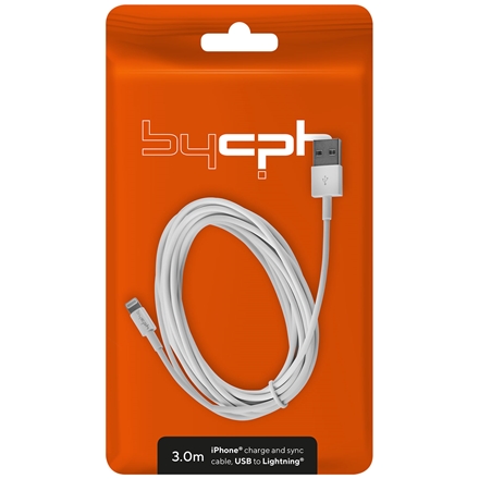 Leki bycph Cable USB to Lightning 3,0 m Kabel
