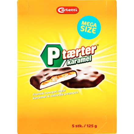 Carletti P-Taerter Karamel  5-pak 125 g