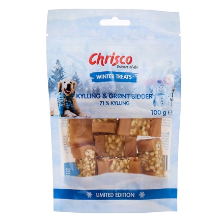 Chrisco - WLE Bidder kylling & grønt 100 g