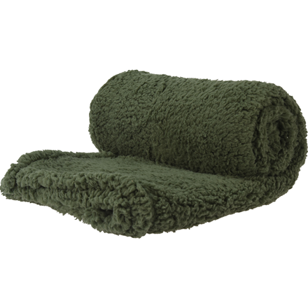 Fleece Tæppe Grøn 127x152cm
