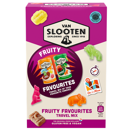 Van Slooten Travel Mix Fruity 900 g