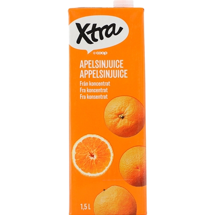 X-Tra Appelsin Nektar 1,5 l