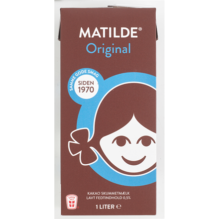 Matilde Kakao Skummetmælk 1l