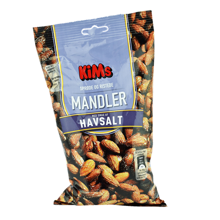 KiMs saltede Mandler 350 g
