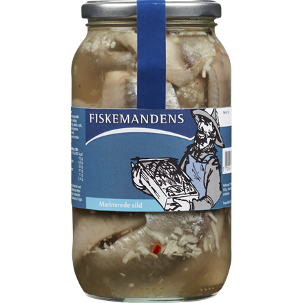 Fiskemandens Marinerde Sild 1150 g