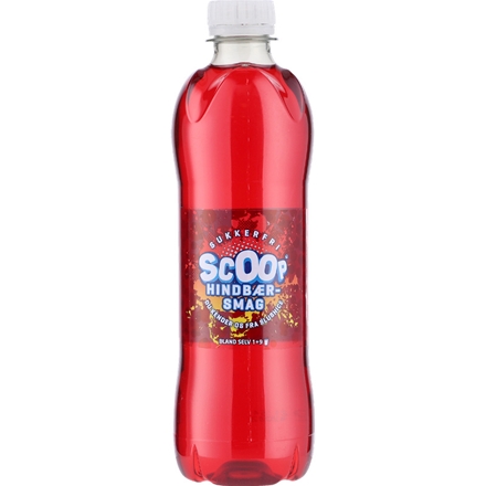 Scoop Syrup Hindbær