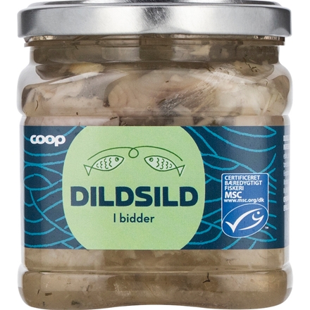 Coop Dildsild i bidder MSC 500/240 g