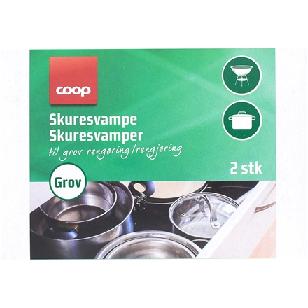 Skuresvamp, Grov 2-pak