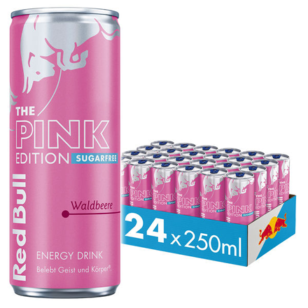 Red Bull Energy Pink Edition Waldbeere 0,25 l + pant