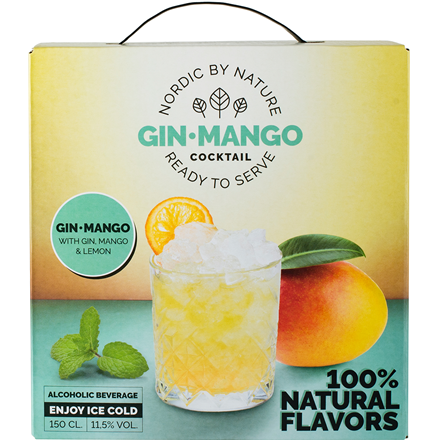 Nordic By Nature Gin-Mango Cocktail 11,5% 1,5 l