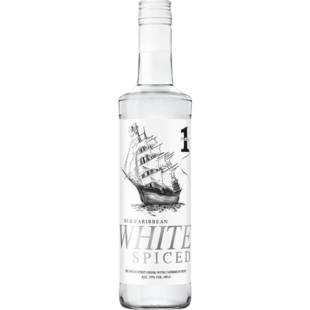 No. 1 Old Caribbean White Rum 35% 1l