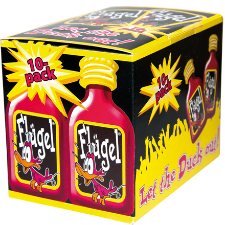 Flügel Shots 10%  10-pak 0,20 l