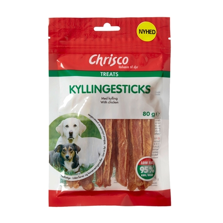 Chrisco - Kyllingesticks 80 g